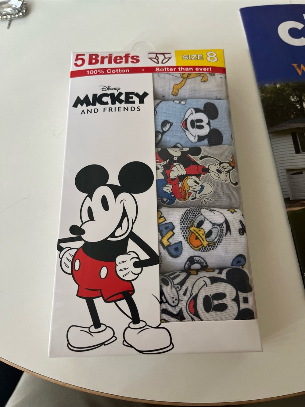 Disney Mickey and Friends Boys Briefs Pack assortment kids size 8